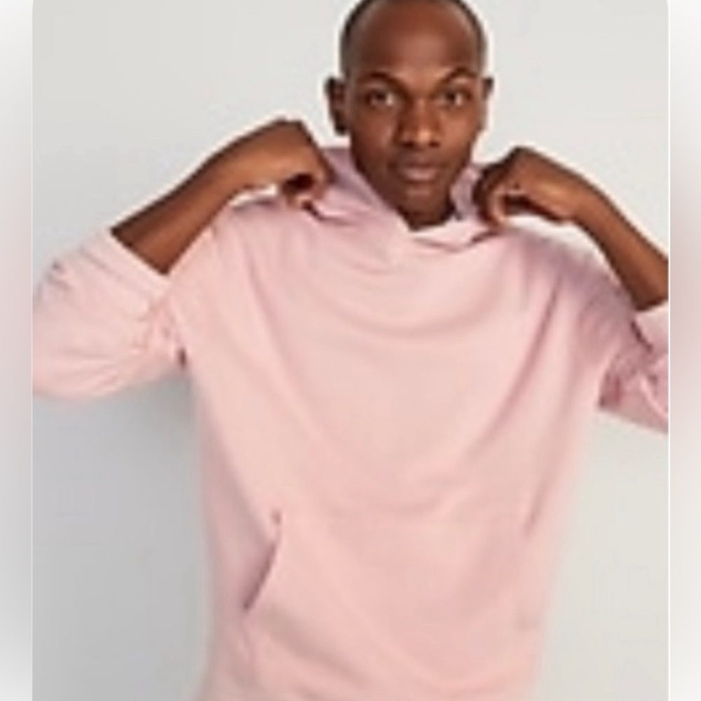 Old Navy Gender Neutral Oversized Pink Hoodie Size S